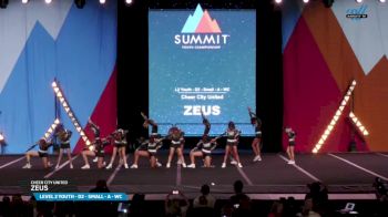 Cheer City United - ZEUS [2025 L2 Youth - D2 - Small - A - WC Day 1] 2025 The Youth Summit