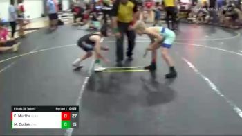 70 lbs Finals (8 Team) - Michael Dudak, Stallers Elite vs Everett Murtha, Lead Miners