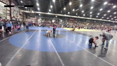 105 lbs Champ. Round 1 - Cal Stephens, Glenrock Wrestling Club vs Cooper Kruger, Gordon Rushville Jr Wrestling