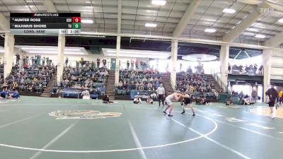 133 lbs Cons. Semi - Maximus Shore, Tiffin vs Hunter Ross, Glenville State