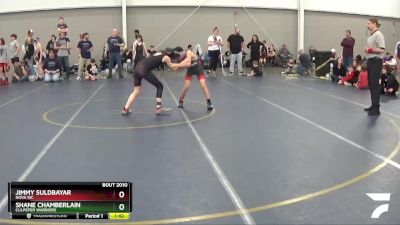 87 lbs Champ. Round 1 - Jimmy Suldbayar, Nova WC vs Shane Chamberlain, Culpeper Warriors