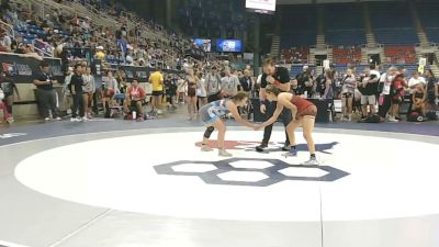 110 lbs Champ. Rd Of 64 - Madalyn Riedinger, Kansas vs Atti Nielson, Utah