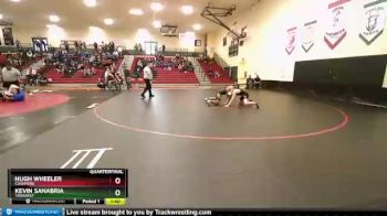 152 lbs Quarterfinal - Kevin Sanabria, Tonasket vs Hugh Wheeler, Cashmere