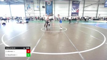 182 lbs Consi Of 32 #2 - Jacob D. Skinner, GA vs Donavon Buschman, CO