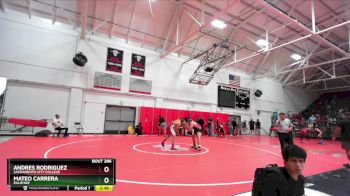 184 lbs Cons. Round 3 - Mateo Carrera, Palomar vs Andres Rodriguez, Sacramento City College
