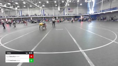 141 lbs Round Of 32 - Jordan Decatur, Kent State vs Trey Friedman, Drexel - UnAttached