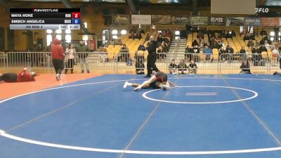 114 kg Rr Rnd 2 - Maya Hoke, Niskayuna vs Smiech Angelica, Rocky Point