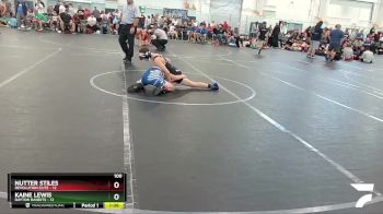 100 lbs Round 5 (6 Team) - Kaine Lewis, Dayton Bandits vs Nutter Stiles, Revolution Elite