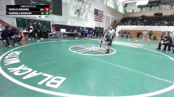 105 lbs Cons. Round 4 - Giselle Miranda, Los Osos vs Gabriela Morales, Adelanto