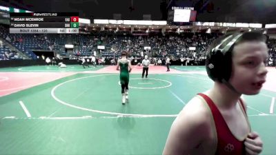 120 lbs Cons. Round 1 - Noah McEnroe, EAG2 vs David Slevin, SNH3