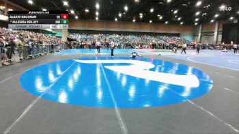 140 lbs Champ. Round 2 - Alexis Escobar, Kelso vs Allegra Kelley, Inderkum