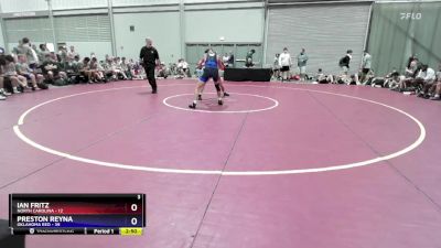 150 lbs Round 1 (16 Team) - Ian Fritz, North Carolina vs Preston Reyna, Oklahoma Red