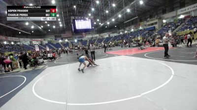 95 lbs Rr Rnd 3 - Aspen Frasier, Rapid City Stevens Raiders vs Charlie Perea, Mile High WC