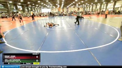 76 lbs Rd# 10- 4:00pm Saturday Final Pool - Kellan Gavazzi, NCWAY National Team vs Issac Jung, Morris Fitness