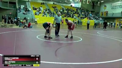 235 lbs Champ. Round 1 - Gia Peters, Tualatin vs Molly Carter, Southridge