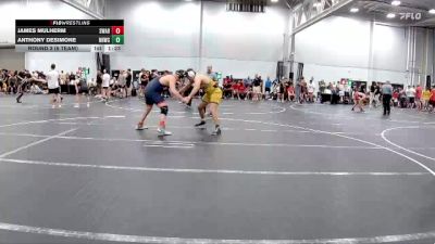 285 lbs Round 2 (6 Team) - Anthony DeSimone, North Hunterdon WC vs James Mulherm, Savage WA Black