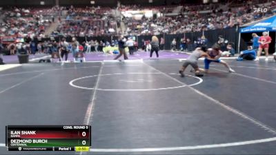 113 lbs Cons. Round 5 - Dezmond Burch, Centennial vs Ilan Shank, Nampa