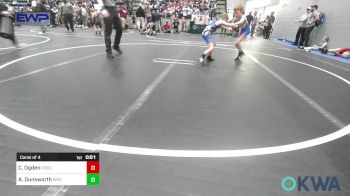 58 lbs Consi Of 4 - Colt Ogden, Choctaw Ironman Youth Wrestling vs Aiden Dunsworth, Smith Wrestling Academy