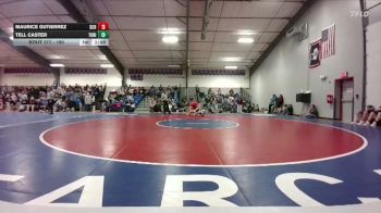 190 lbs Champ. Round 1 - Tell Caster, Tongue River vs Maurice Gutierrez, Scottsbluff