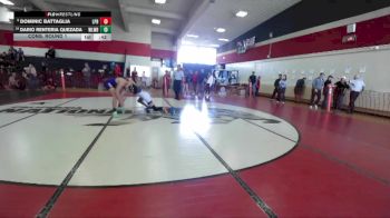 Boys 159 lbs Cons. Round 1 - Dario Renteria Quezada, Willows Boys vs Dominic Battaglia, Las Plumas Boys
