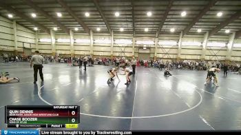 105 lbs Quarterfinal - Chase Boozer, Sons Of Atlas vs Quin Dennis, Bear River Junior High Wrestling Club