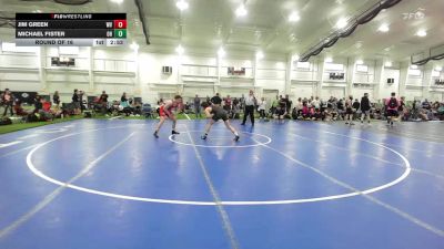 O-165 lbs Round Of 16 - Jim Green, WV vs Michael Fister, OH