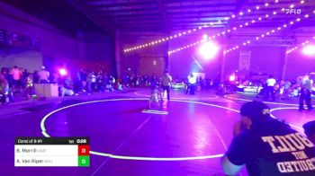 43 lbs Consi Of 8 #1 - Brigston Morrill, Unattached vs Alec Van Riper, Bulldog Wrestling Club