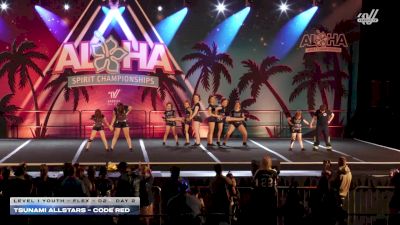 Tsunami Allstars - Code Red [2026 L1 Youth - Flex - D2 Day 2] 2026 Aloha Portland Showdown