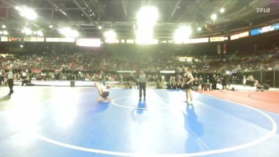 5A 175 lbs Champ. Round 1 - Eric Williams, Bishop Kelly vs Tanner Miller, Pocatello