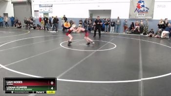 78 lbs Quarterfinal - Logan Kumfer, Interior Grappling Academy vs Liam Nodes, Alaska