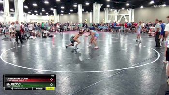 165 lbs Semis & Wb (16 Team) - Christian Burd, Team Nauman Pink vs Eli Homan, Team STL Black