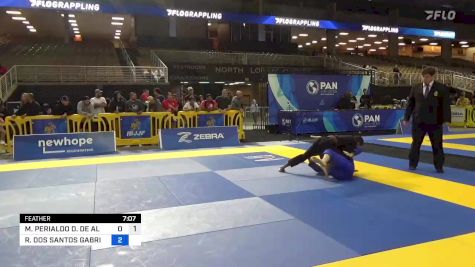 MARCELO PERIALDO D. DE ALMEIDA vs RERISSON DOS SANTOS GABRIEL 2023 Pan Jiu Jitsu IBJJF Championship
