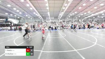 70 lbs Rr Rnd 1 - Tucker Dowty, Indian Creek vs Rylan Ghattas, Force Wrestling Club