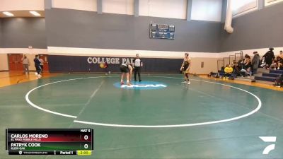 175 lbs Round 1 - Carlos Moreno, El Paso Pebble Hills vs Patryk Cook, Klein Oak