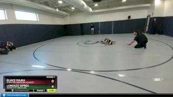 49-53 lbs Round 1 - Eliace Majka, Black Fox Wrestling Academy vs Lorenzo Sipres, Adams City Wrestling
