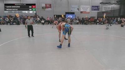 175 lbs Cons. Sub-semis - Nevan Doyle, Askren Wrestling Academy vs Gavin Edwards, Guerrilla Wrestling Club