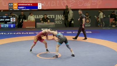 86 kg Gold - Ibragim Kadiev, UWW vs Georgios Kougioumtsidis, GRE