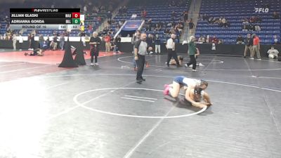 132 lbs Round Of 16 - Jillian Glaski, Mt. Anthony Union vs Adrianna Gonda, Billerica