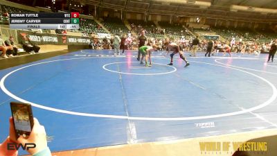 115 lbs Final - Roman Tuttle, WTC vs Jeremy Carver, Contender Wrestling Academy