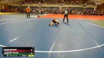70 lbs Finals (8 Team) - Kayne Remiger, Wabasso vs Christian Miller, St. Peter