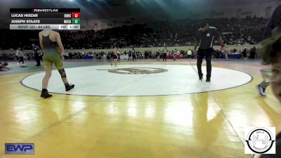 84 lbs Consi Of 16 #1 - Lucas Huizar, Duncan Middle School vs Joseph Staats, MacArthur Wrestling