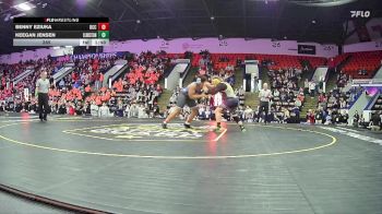 285 lbs Semifinals (8 Team) - Benny Eziuka, Detroit Catholic Central HS vs Camden Neumann, Clarkston HS