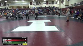 285 lbs Round 3 - Lakyr Peska, South Tama County vs Chase Gebel, NH/TV