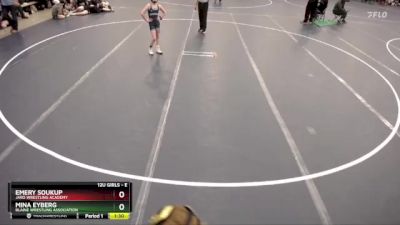 Quarterfinal - Emery Soukup, JARO Wrestling Academy vs Mina Eyberg, Blaine Wrestling Association