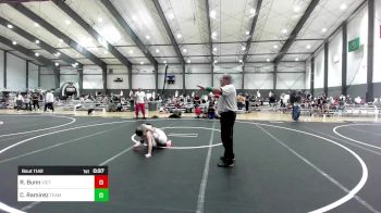 66 lbs 2nd Place - Raiden Bunn, Victory Wrestling-Central WA vs Camila Ramirez, Team Aggression