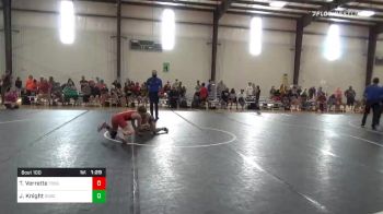 100 lbs Final - Thomas J Verrette, Toss Em Up vs Jake Knight, Sebolt