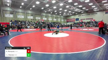 122 lbs Round Of 16 - Alexander Marquez, Foothill vs Leo Macias, Kingsburg