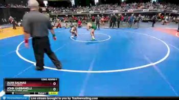 6 lbs Cons. Round 1 - John Gabbanelli, Houston Strake Jesuit vs Juan Salinas, Rockwall Heath