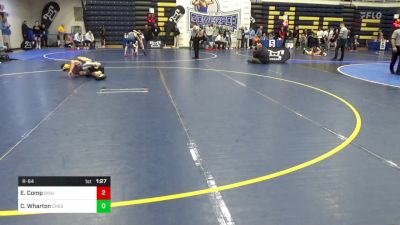 139 lbs R-64 - Easton Comp, Bishop McDevitt vs Carter Wharton, Chestnut Ridge