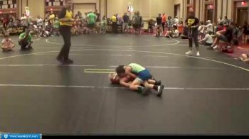 50 lbs Round 5 (6 Team) - Jack Koenig, Headhunters Blue vs Jackson Claycomb, Florida Scorpions WC